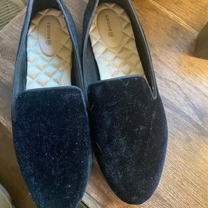 Birdies BLACK VELVET FLATS